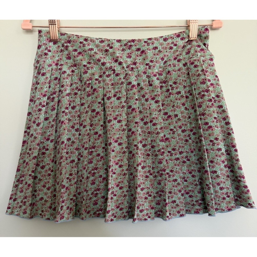 Toad&Co Sunkissed Pleated Skort Floral Print Women's Size Medium
